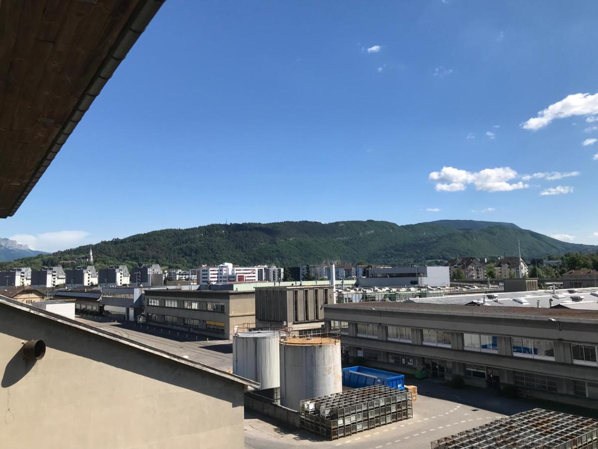 Apartamento Un Petit Bout De Reve, Balcon, Parking & Proche Centre Annecy Exterior foto