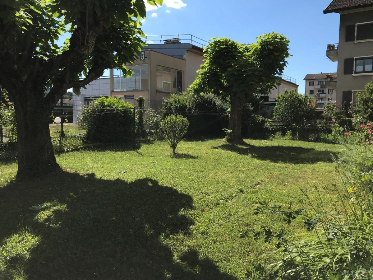 Apartamento Un Petit Bout De Reve, Balcon, Parking & Proche Centre Annecy Exterior foto